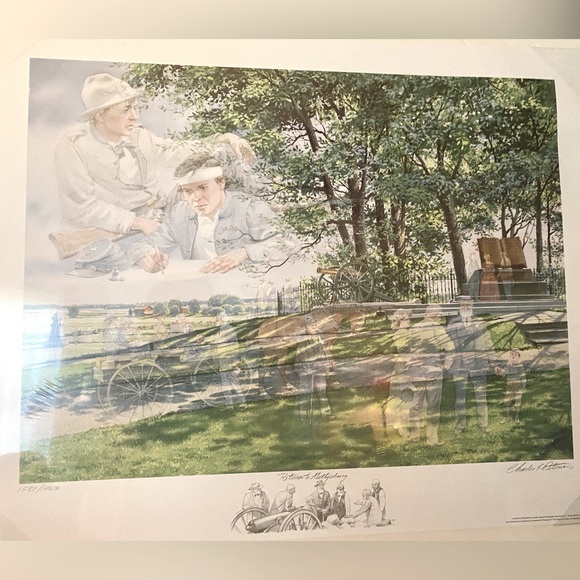 Charles L. Peterson Other - RETURN TO GETTYSBURG by Charles L. Peterson Signed COA #1588/1863 Never Framed